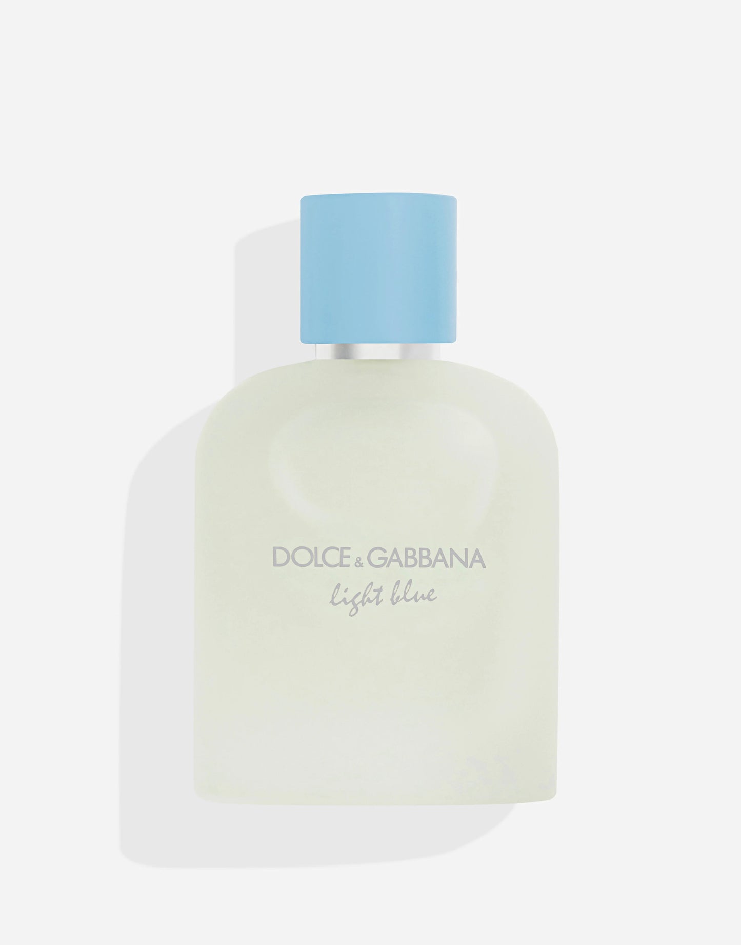 Dolce & Gabbana Light Blue perfume bottle on a white background