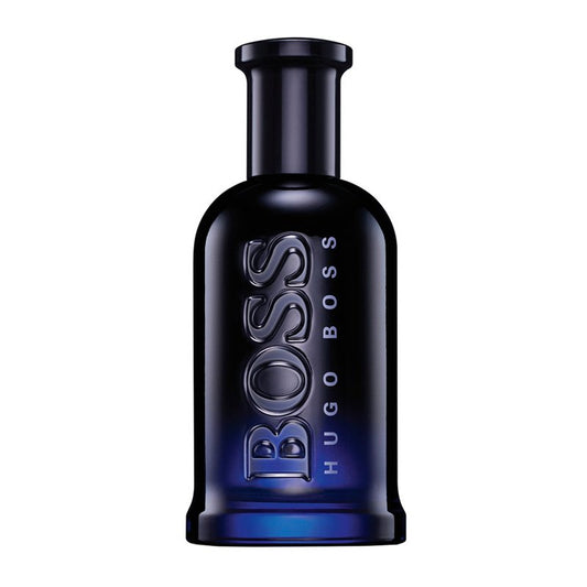 Hugo Boss bottled on a white background