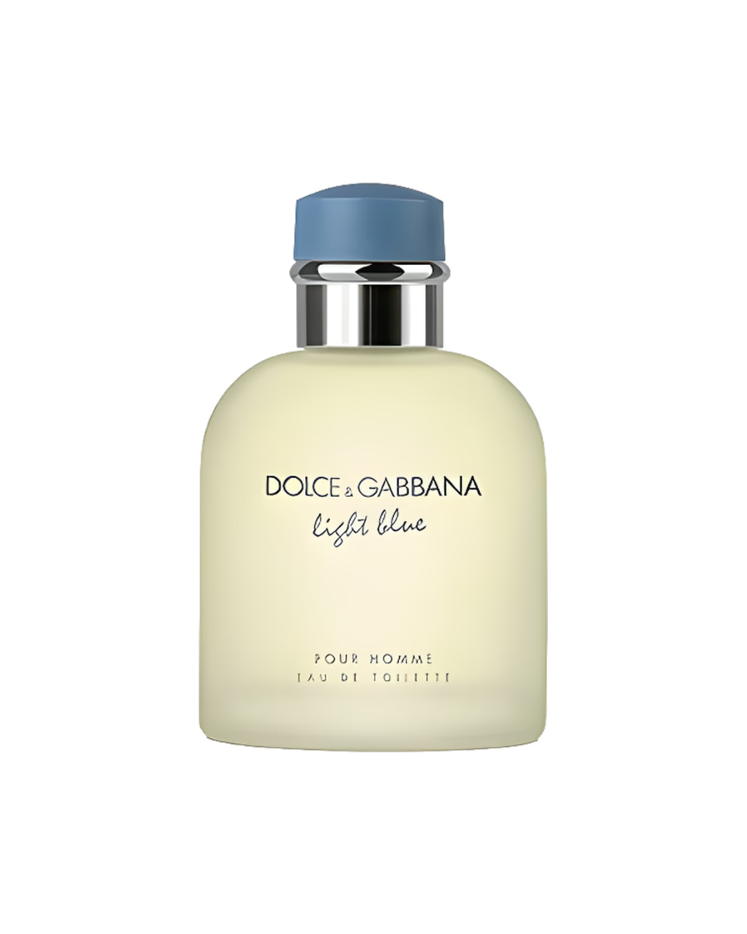 Dolce & Gabbana Light Blue perfume bottle on a white background