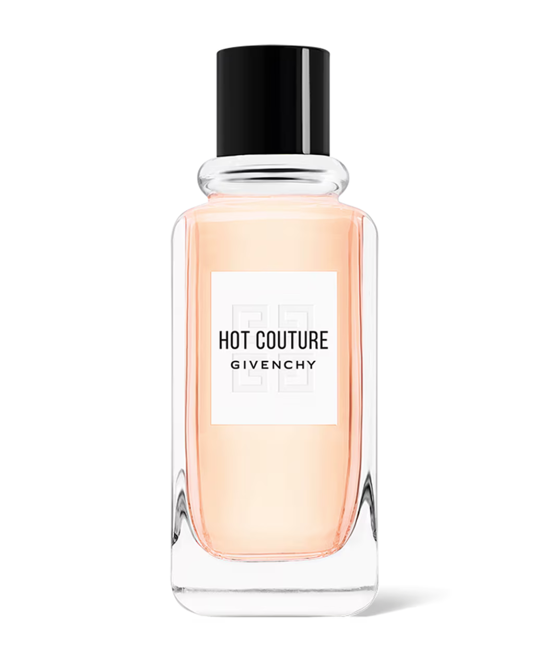 Givenchy Hot Couture perfume bottle on a white background