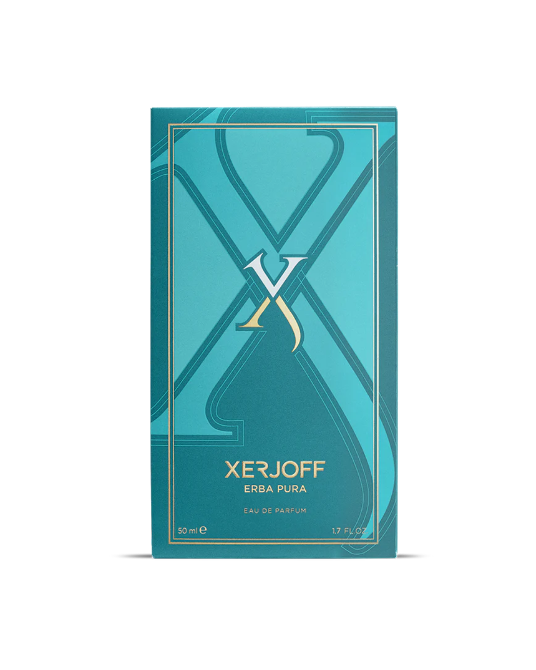 Xerjoff Erba Pura perfume packaging on a white background