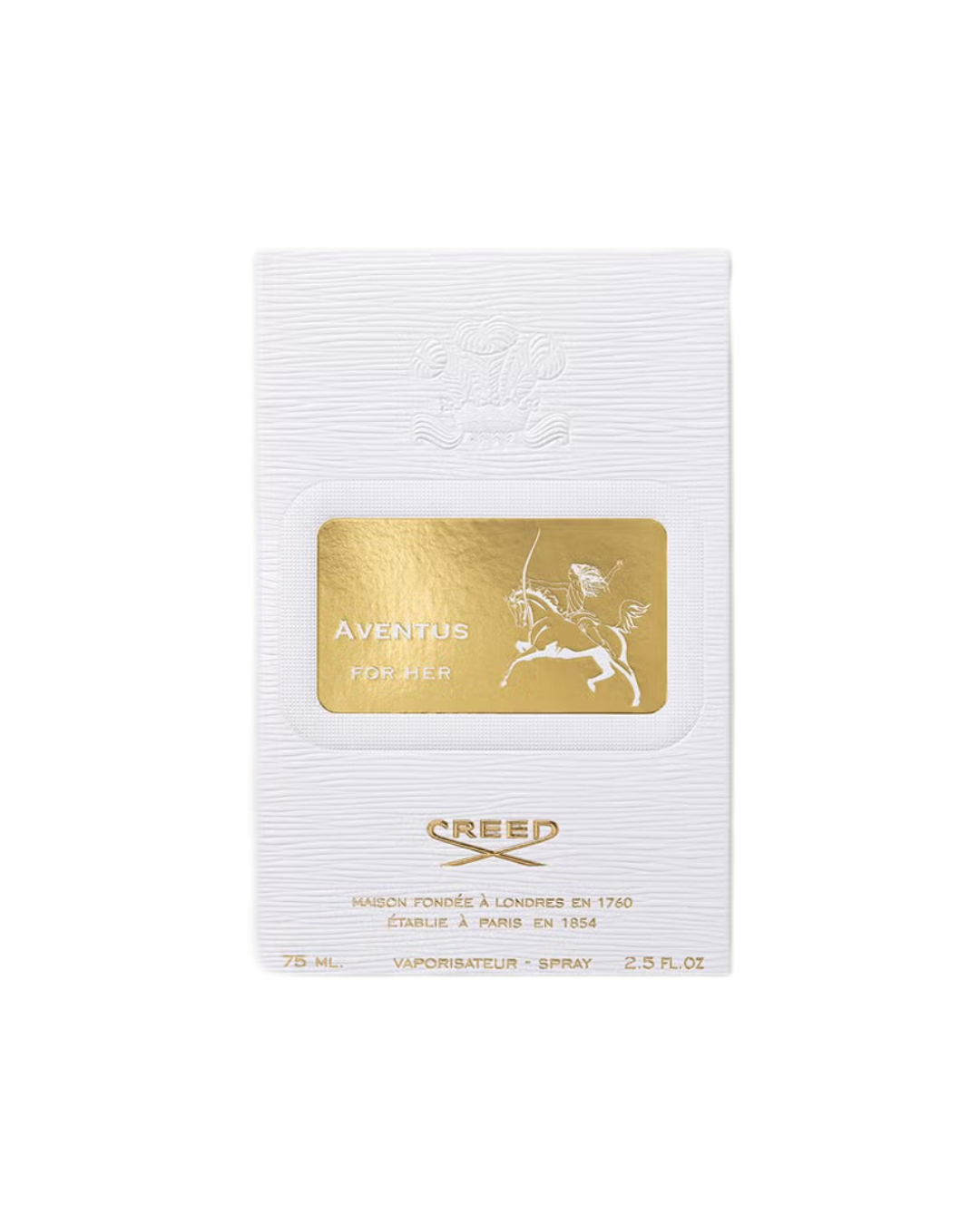 Creed Aventus perfume packaging on a white background