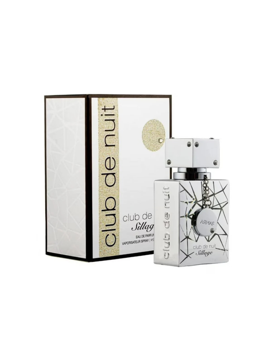 Club de Nuit perfume bottle and packaging on a white background
